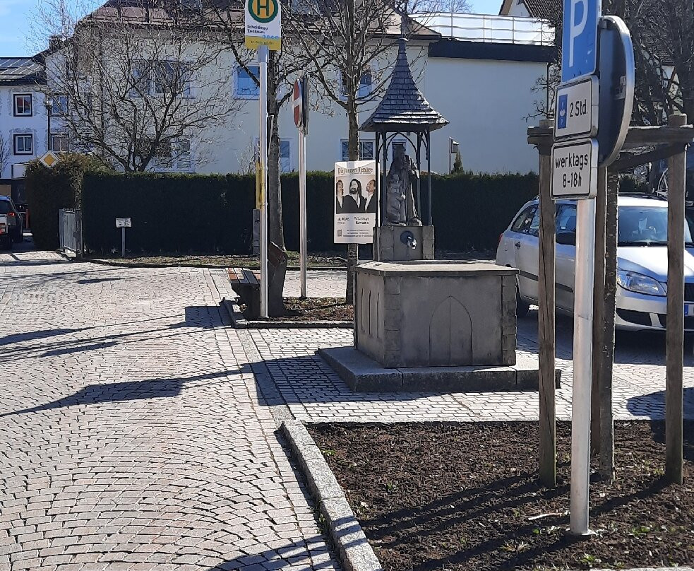St.Gallus brunnen Scheidegg-Scheidegg必去景点