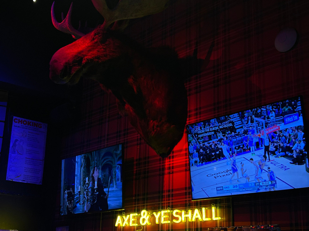 Kick Axe Throwing-布鲁克林必去景点