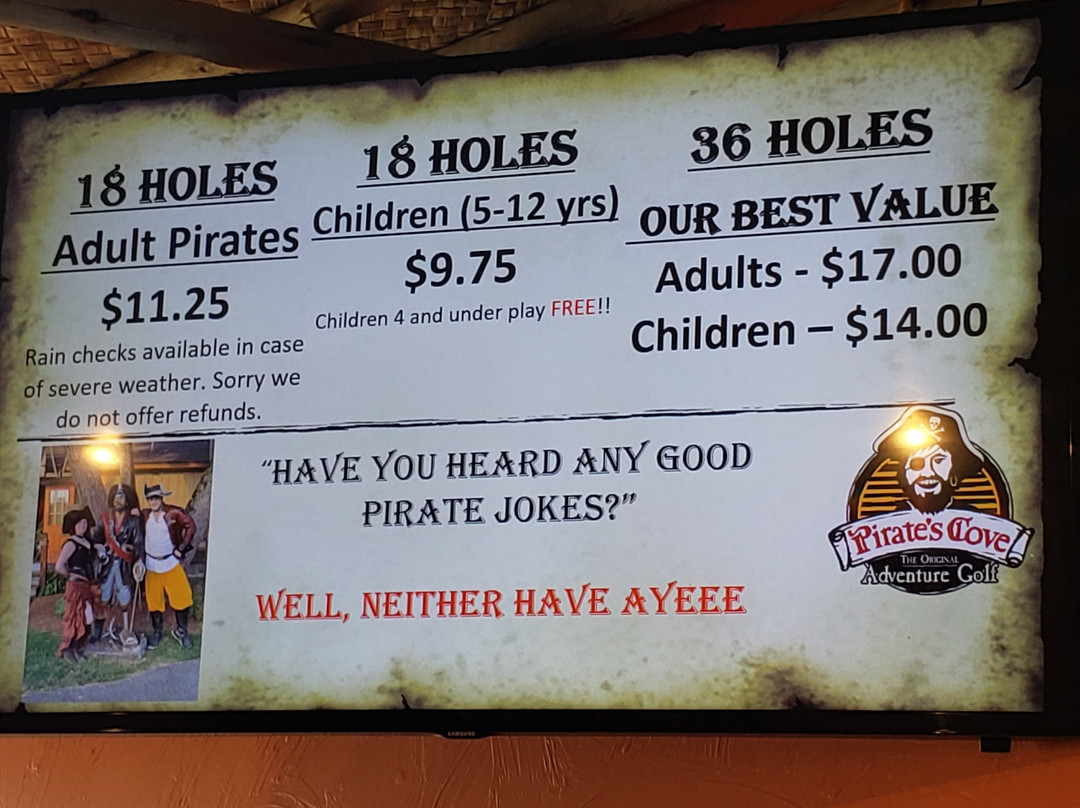 Pirate's Cove Adventure Golf - Winnisquam景点图片