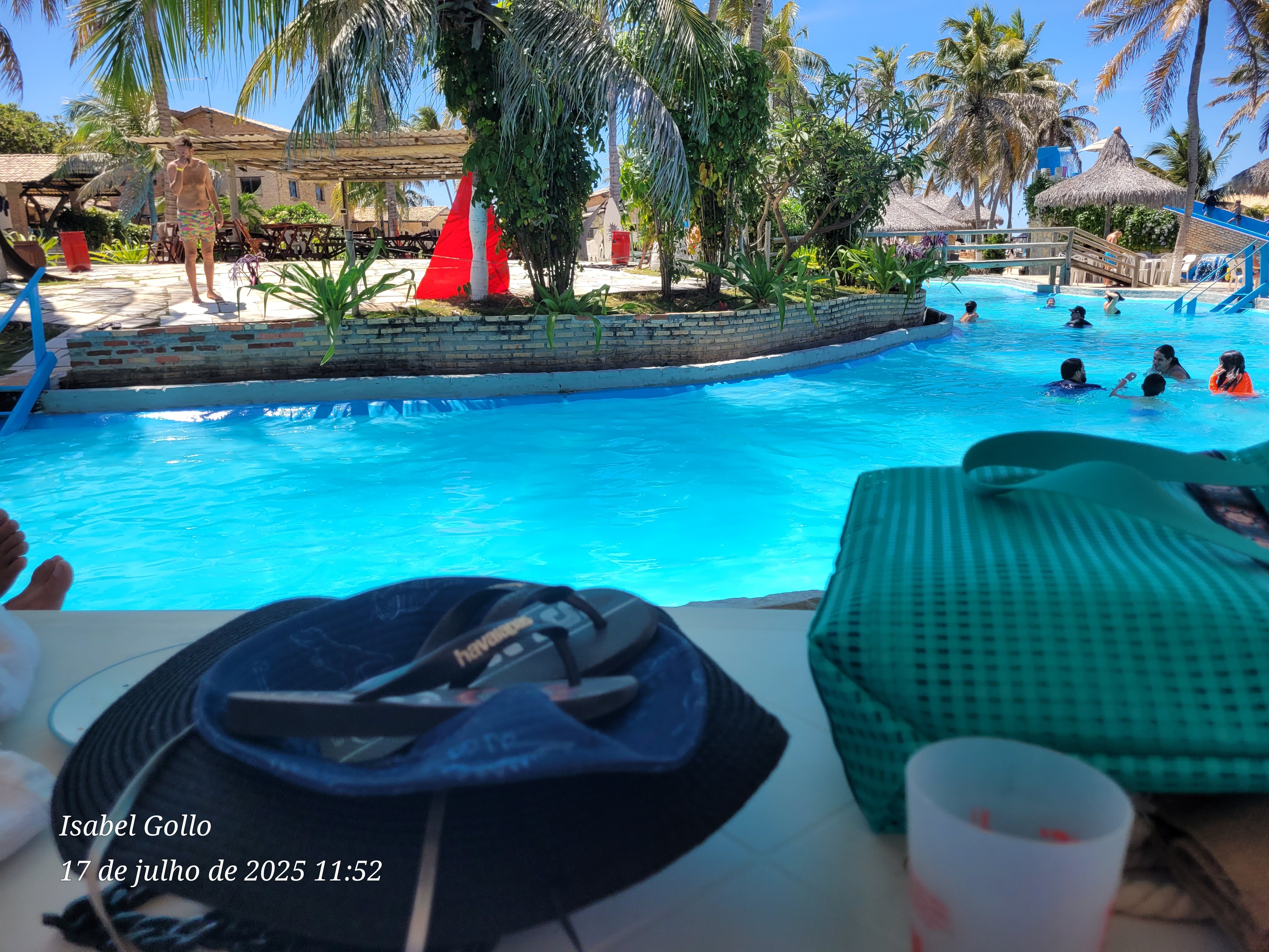 Hotel Parque das Fontes-泳池