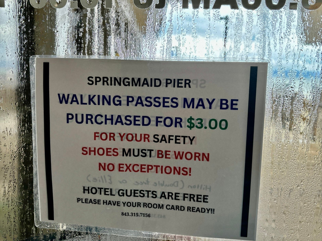 Springmaid Pier-美特尔海滩必去景点