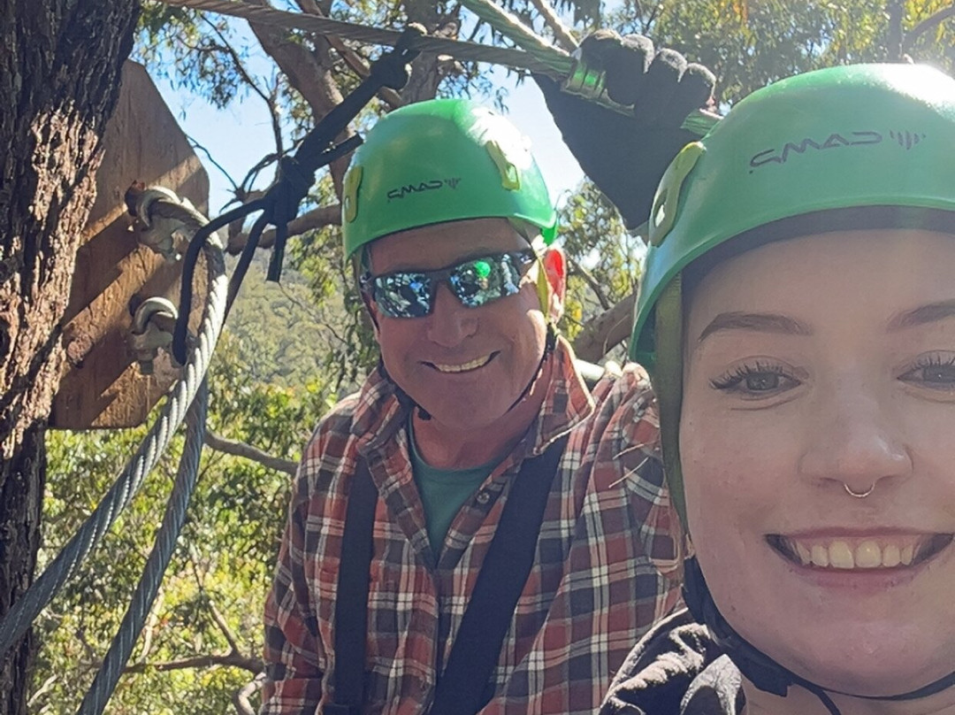 Treetop Challenge - Canyon Flyer-丹百林山必去景点