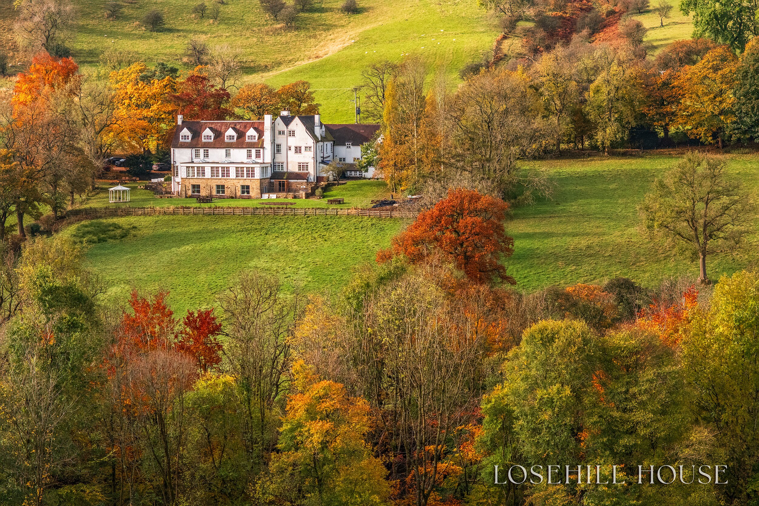 Losehill House Hotel & Spa-浴室