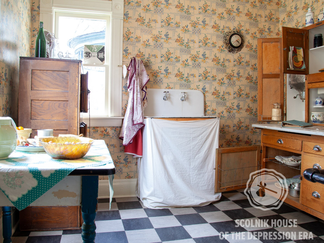 Scolnik House of the Depression Era-马斯基根必去景点