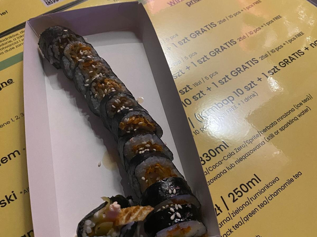 Kimbap Sushi po Koreańsku