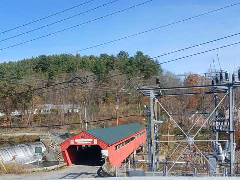 Taftsville Covered Bridge-伍德斯托克必去景点