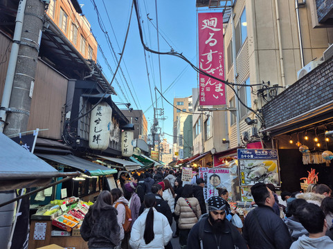 Tsukiji Fish Market-Tsukiji必去景点