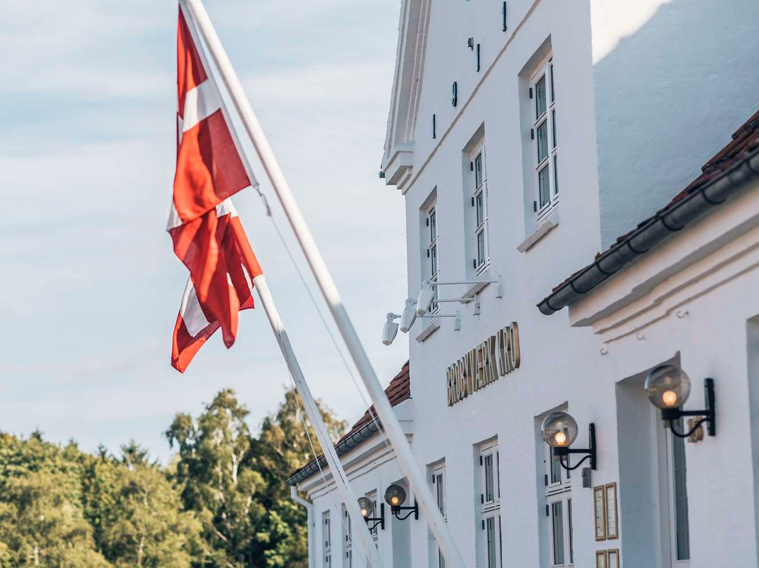 Haarby酒店住宿-Brobyvaerk Kro