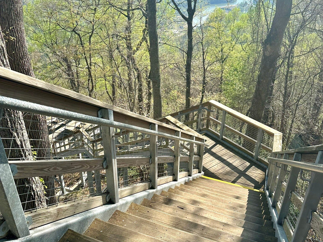 Hickory Nut Falls Trail-Chimney Rock必去景点