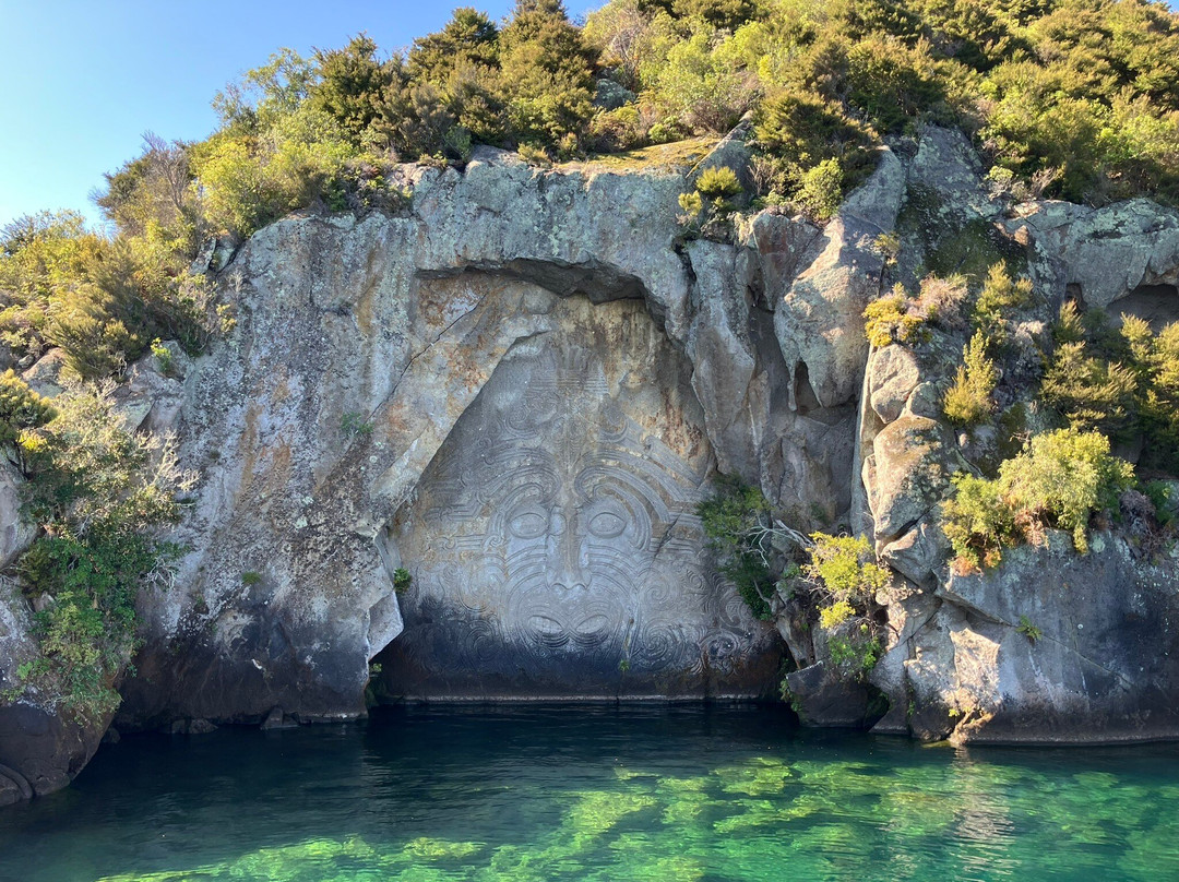Maori Rock Carvings-陶波必去景点