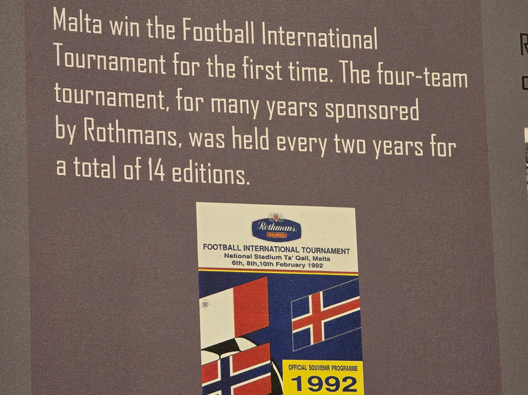 Malta Museum Of Football-Ta' Qali必去景点