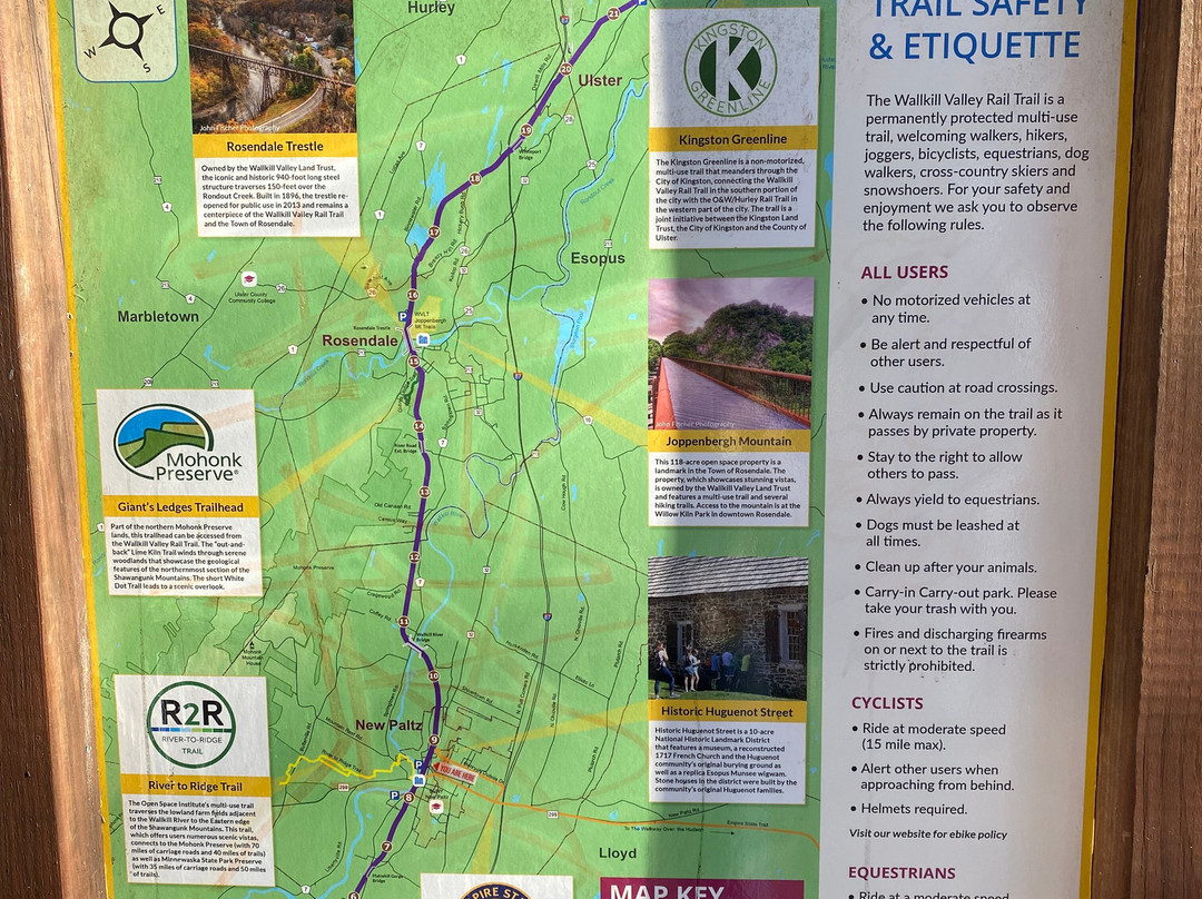 The Wallkill Valley Rail Trail-新帕尔茨必去景点