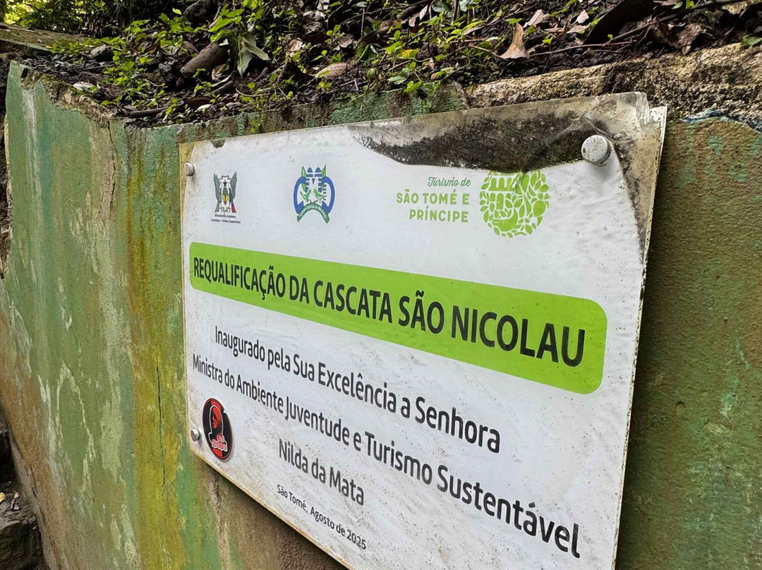 Cascata de Sao Nicolau-圣多美必去景点