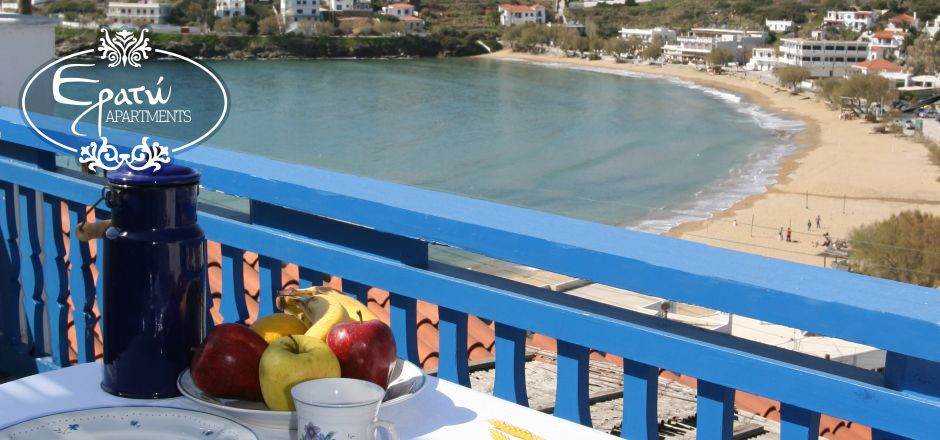 Batsi酒店住宿-Erato Apartments Andros