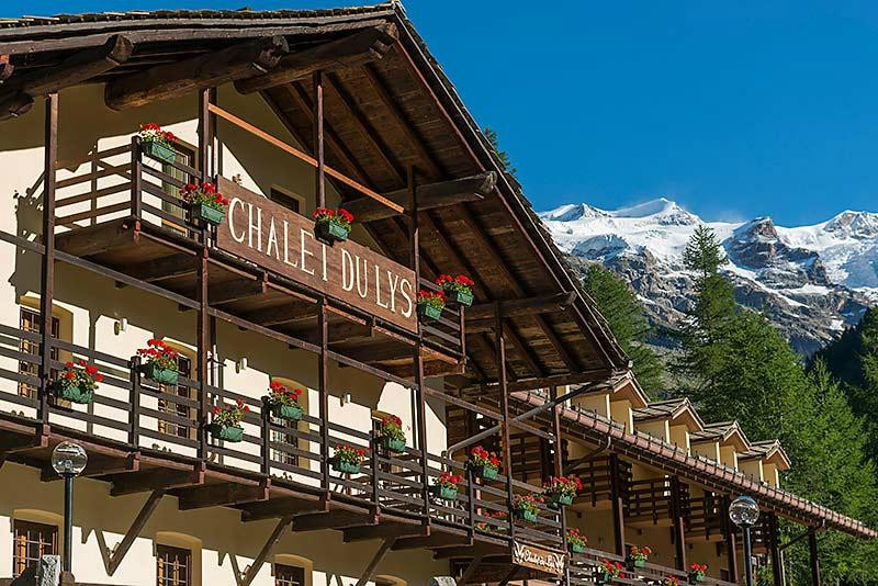 Gressoney-la-Trinité酒店住宿-杜丽丝小木屋酒店