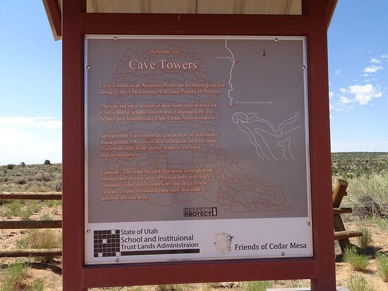 Cave Canyon Indian Towers-布兰丁必去景点