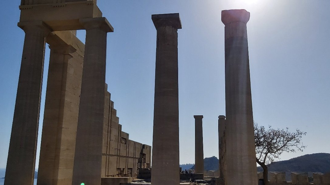 Stoa Of Psithyros-林多斯必去景点