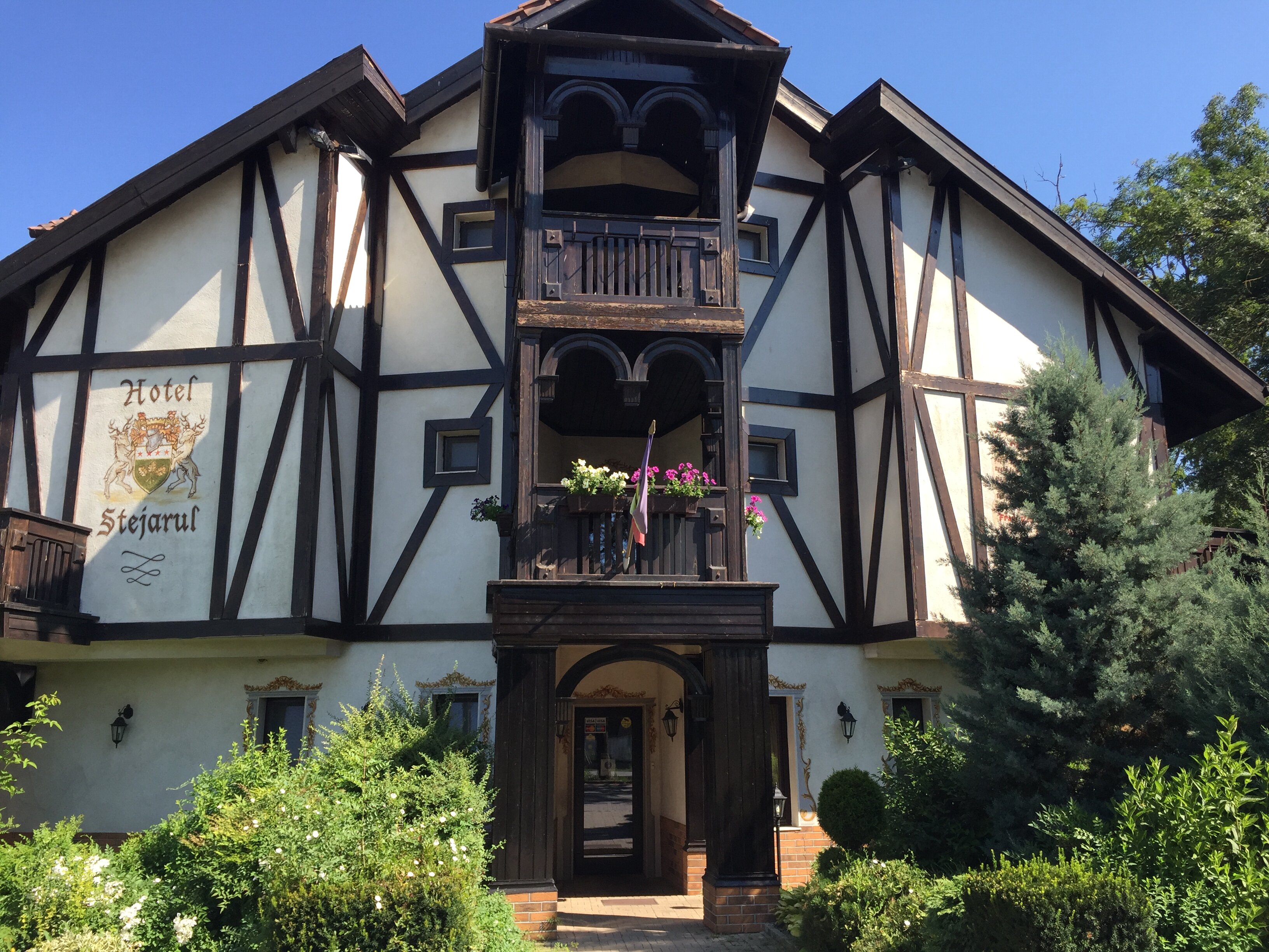 Hotel Restaurant Stejarul-浴室