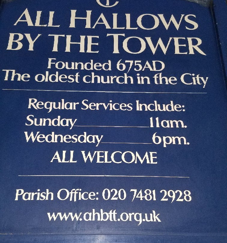 All Hallows By The Tower景点图片