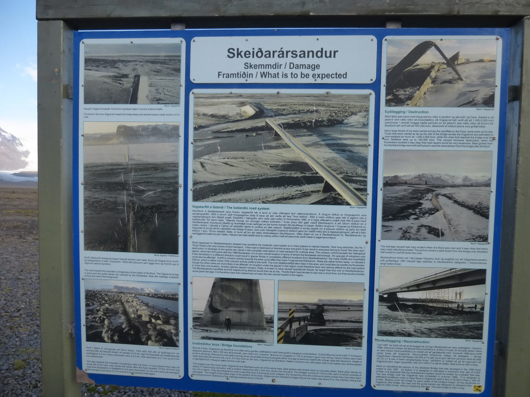 Skeiðara Bridge Monument-史卡法特必去景点