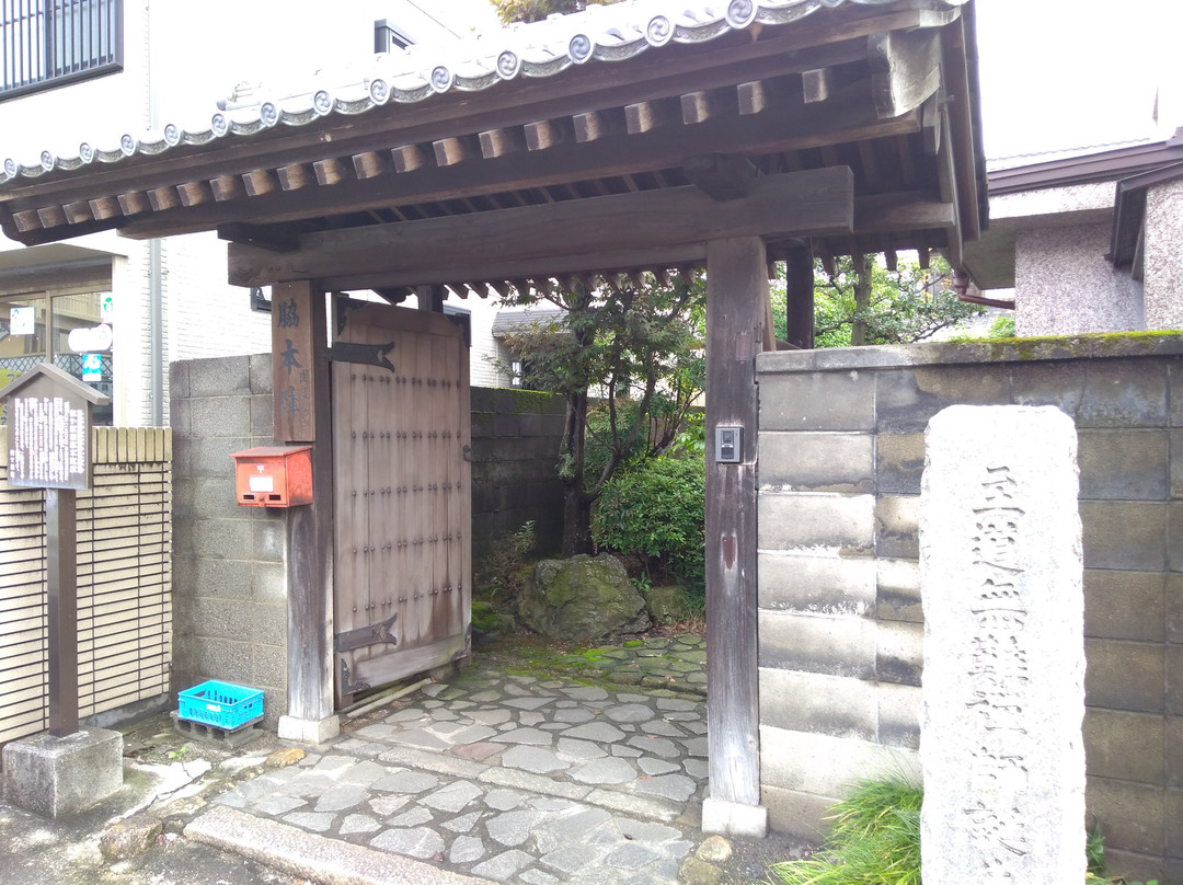 The gate of Sekigaharajuku Wakihonjin-关原町必去景点