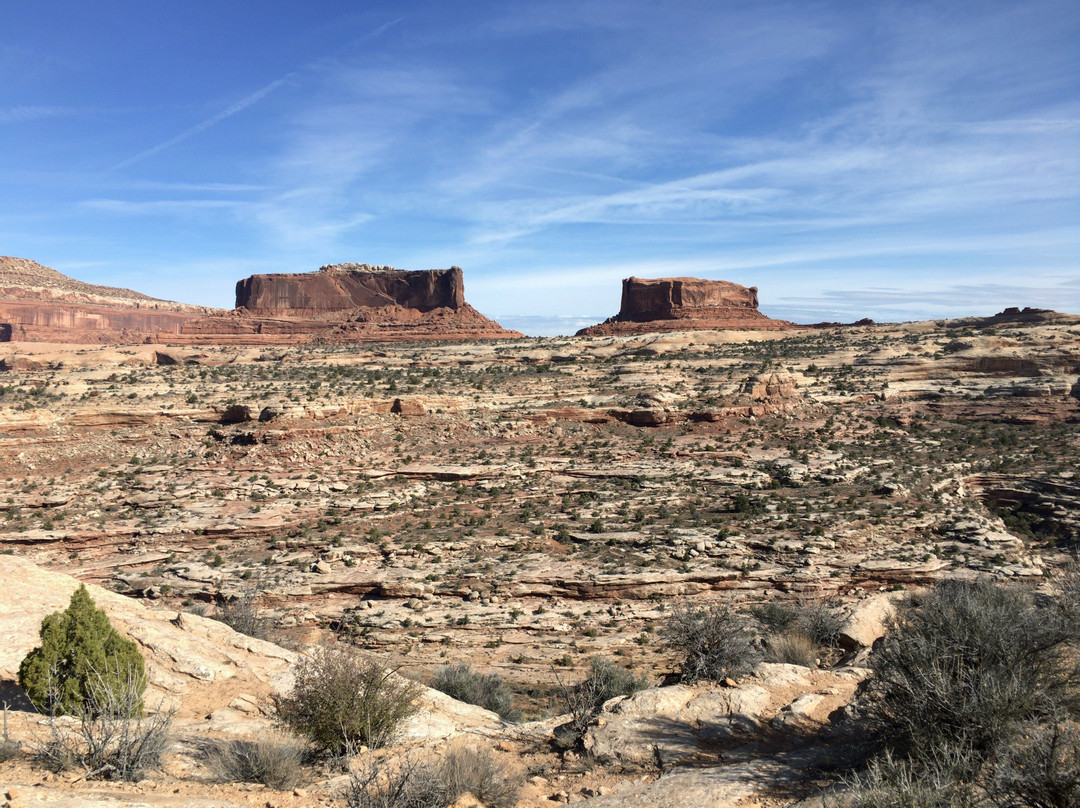 Monitor and Merriamac Rock Formations-峡谷地国家公园必去景点