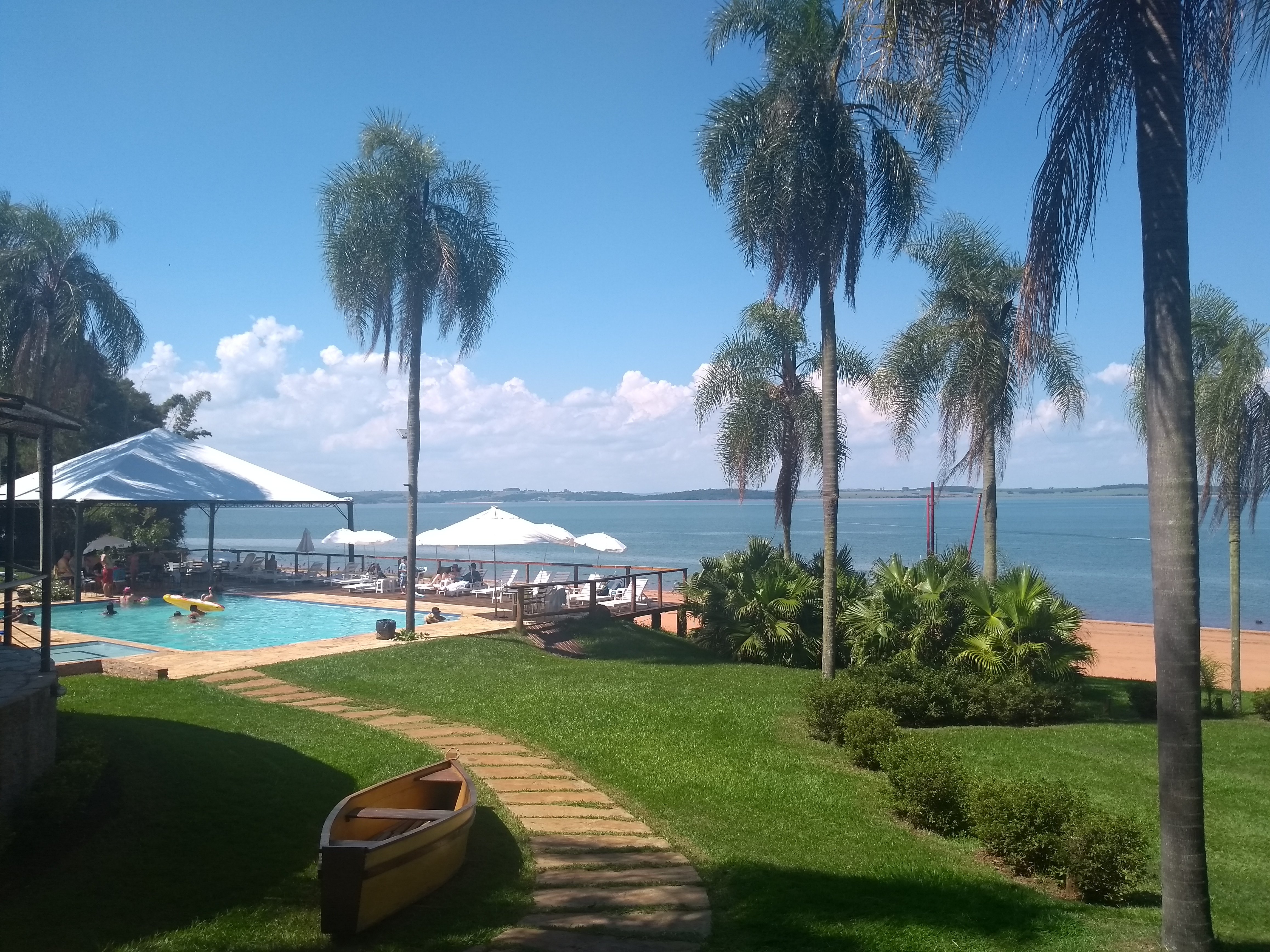 Hotel Farol do Lago - Represa de Avaré-泳池