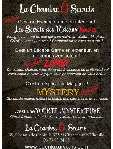 La Chambre O Secrets