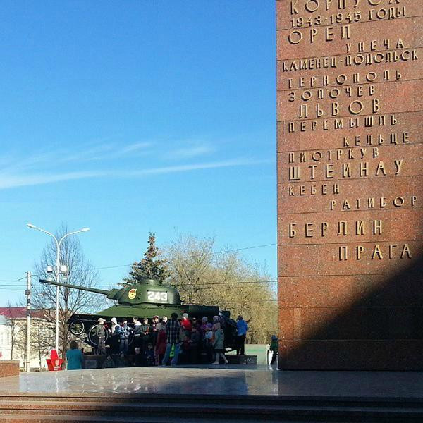 Monument to Ural Voluntary Tank Corps-彼尔姆必去景点