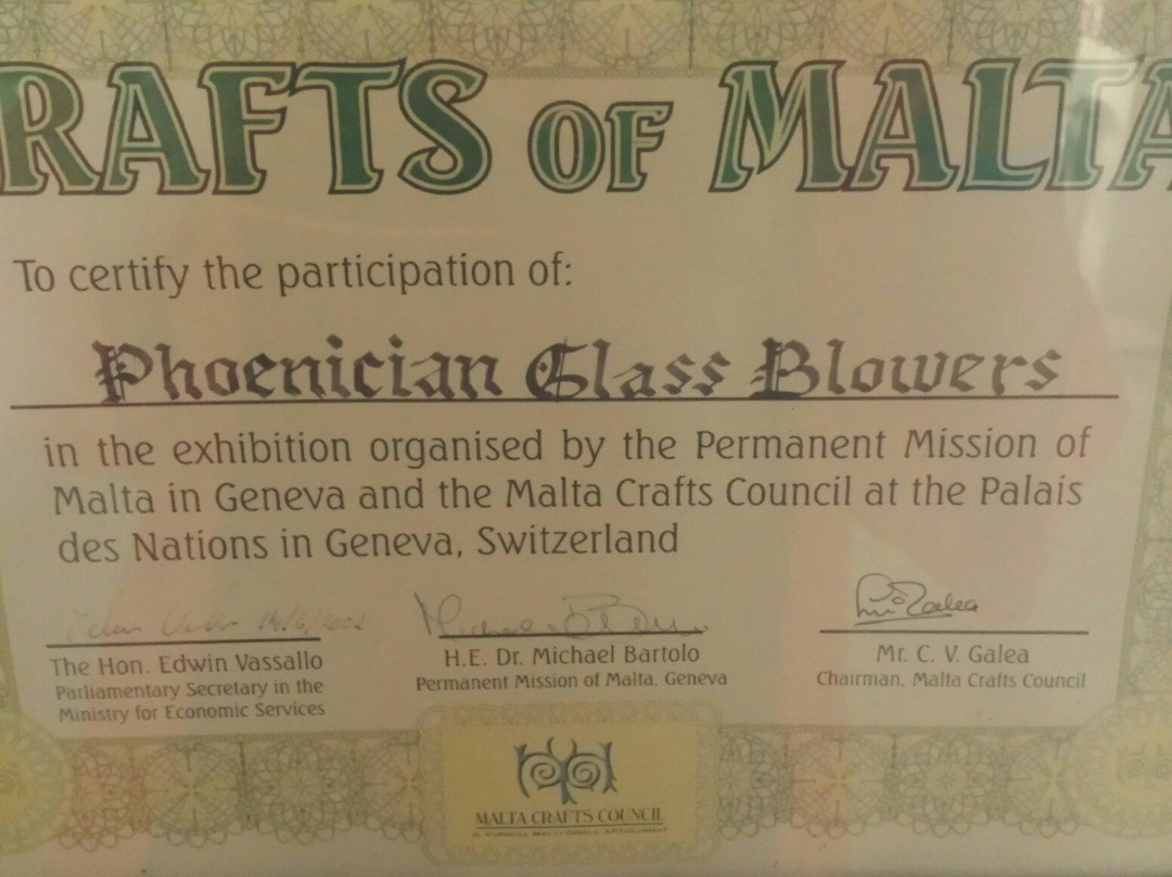 Phoenician Glassblowers景点图片