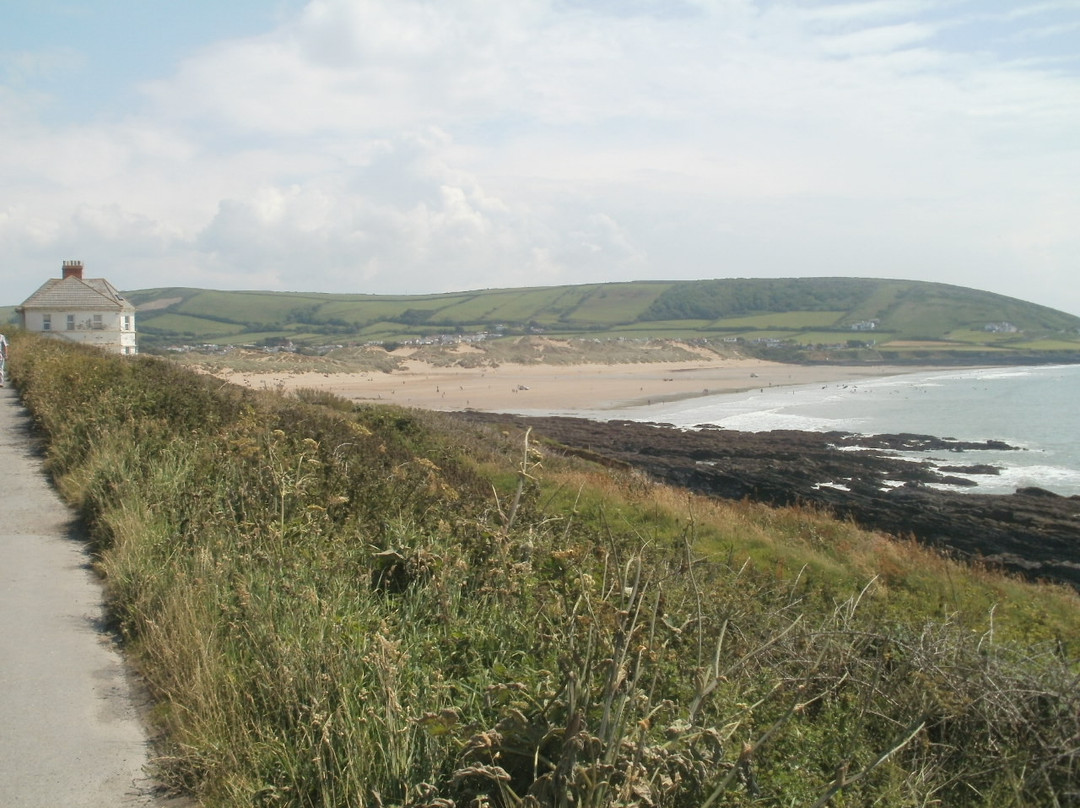 Surfing Croyde Bay-Croyde必去景点