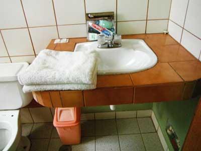 Hostal Delicias-浴室