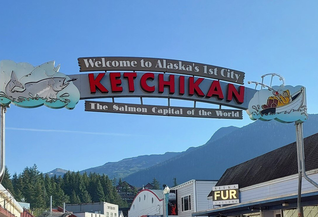 Ketchikan Sign-凯奇坎必去景点