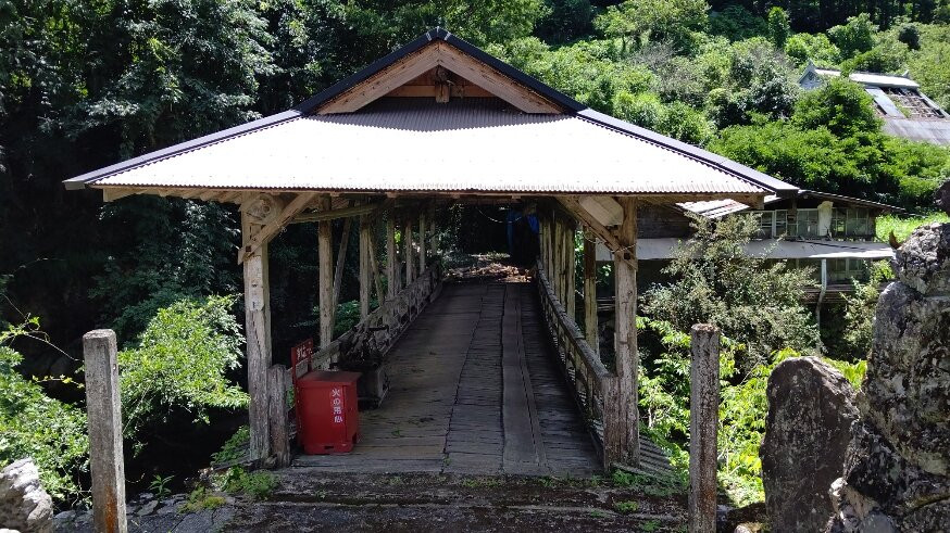 Yanetsuki Covered Bridge - Roman Yatsuhashi-大洲市必去景点