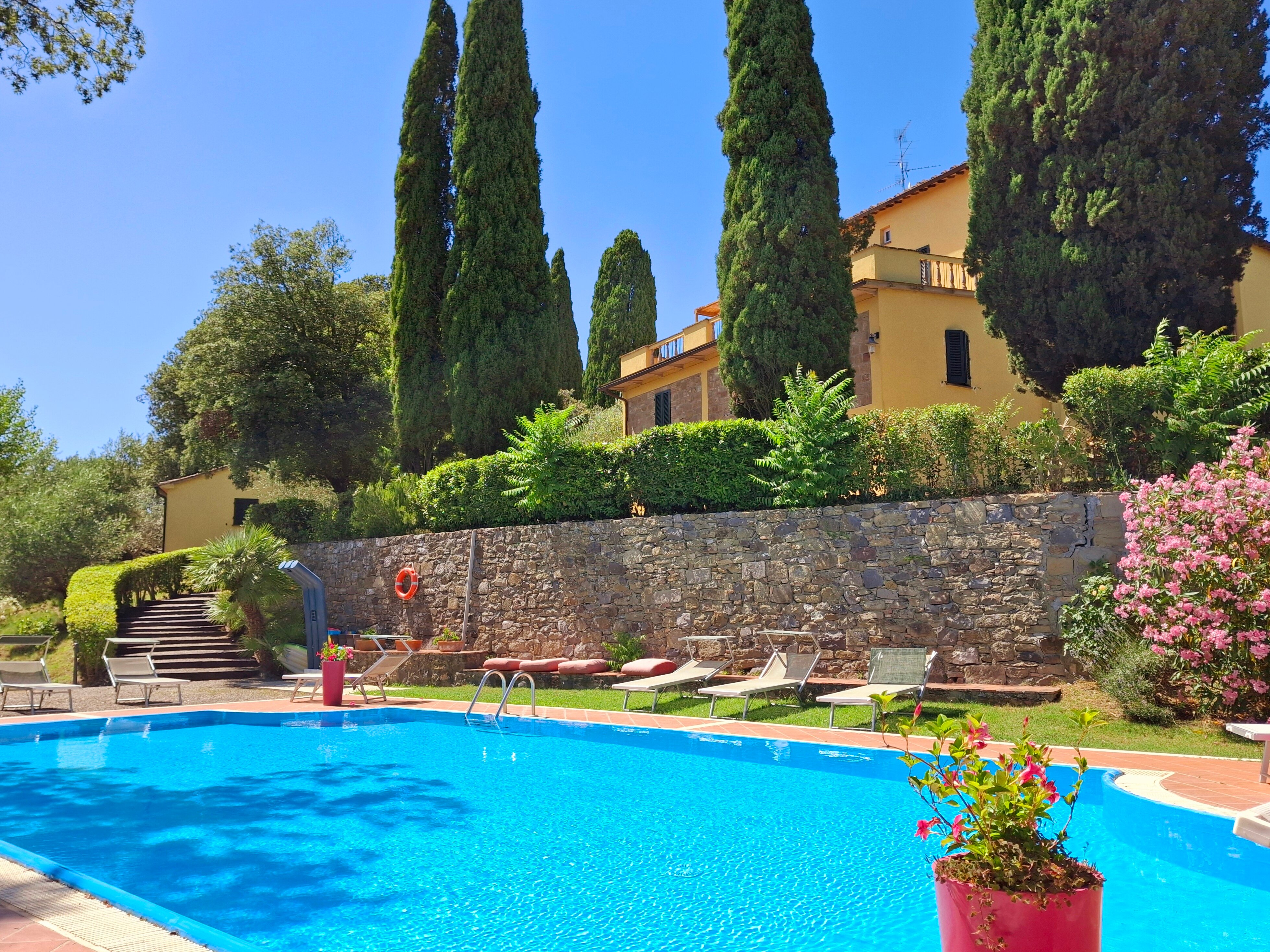 La Palazzina In Val D'orcia-泳池
