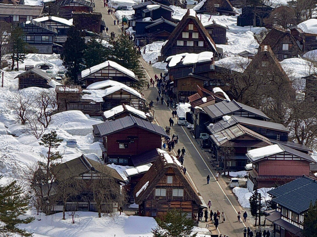 白川乡城山展望台/荻町城遗址-白川村必去景点