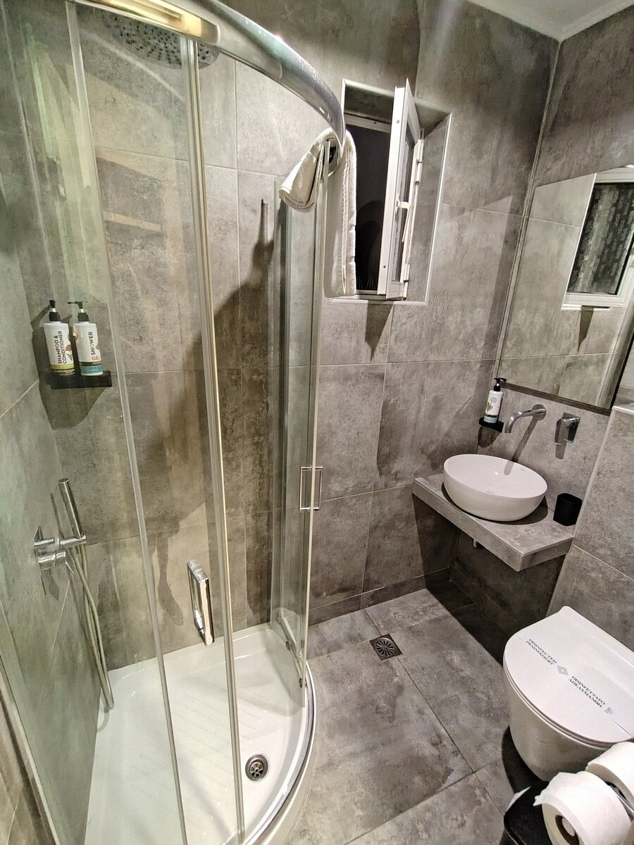 Hotel Galaxy Ierapetra-浴室