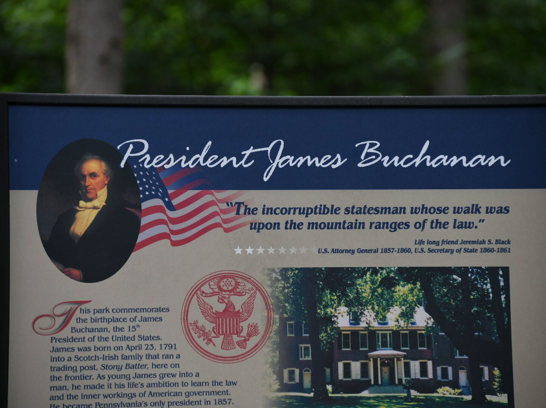 Buchanan's Birthplace State Park-摩尔西斯堡必去景点