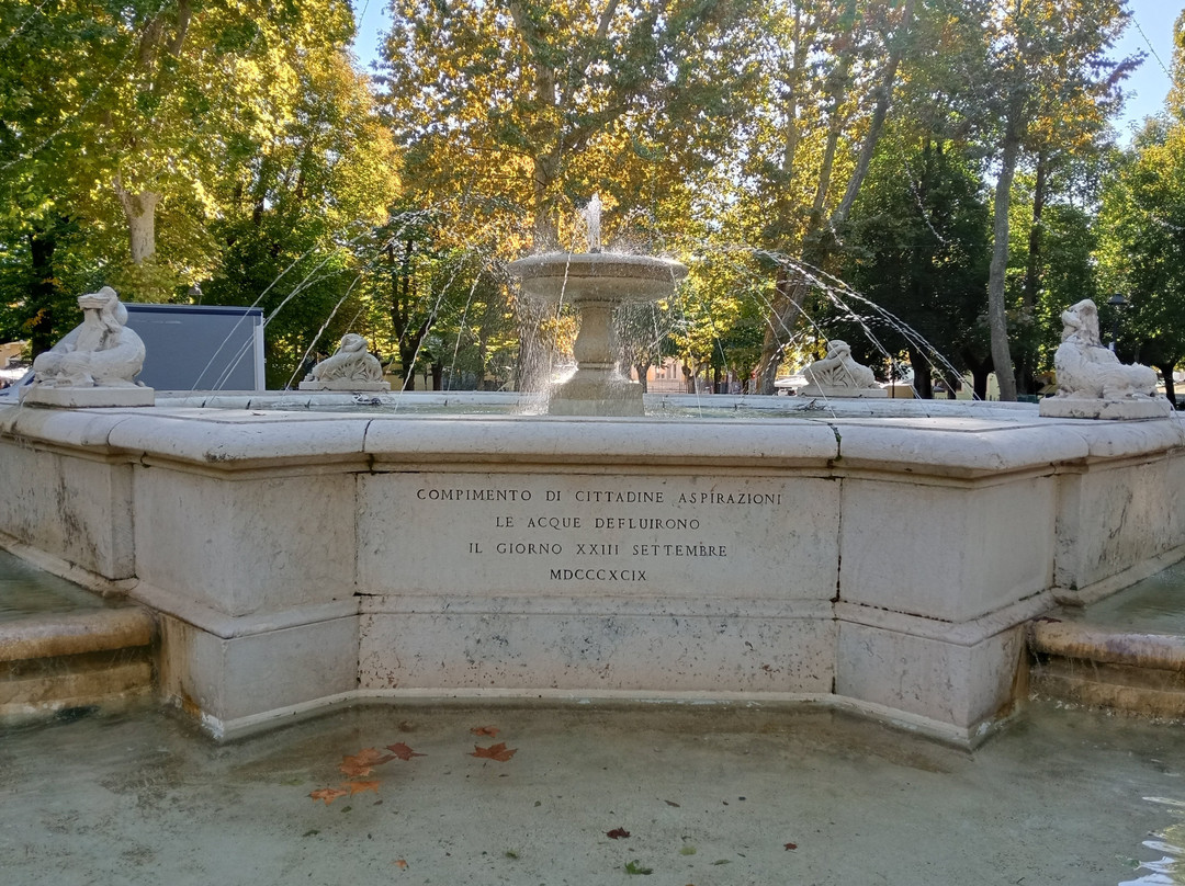 Fontana Anna Maria e Giulio Torlonia