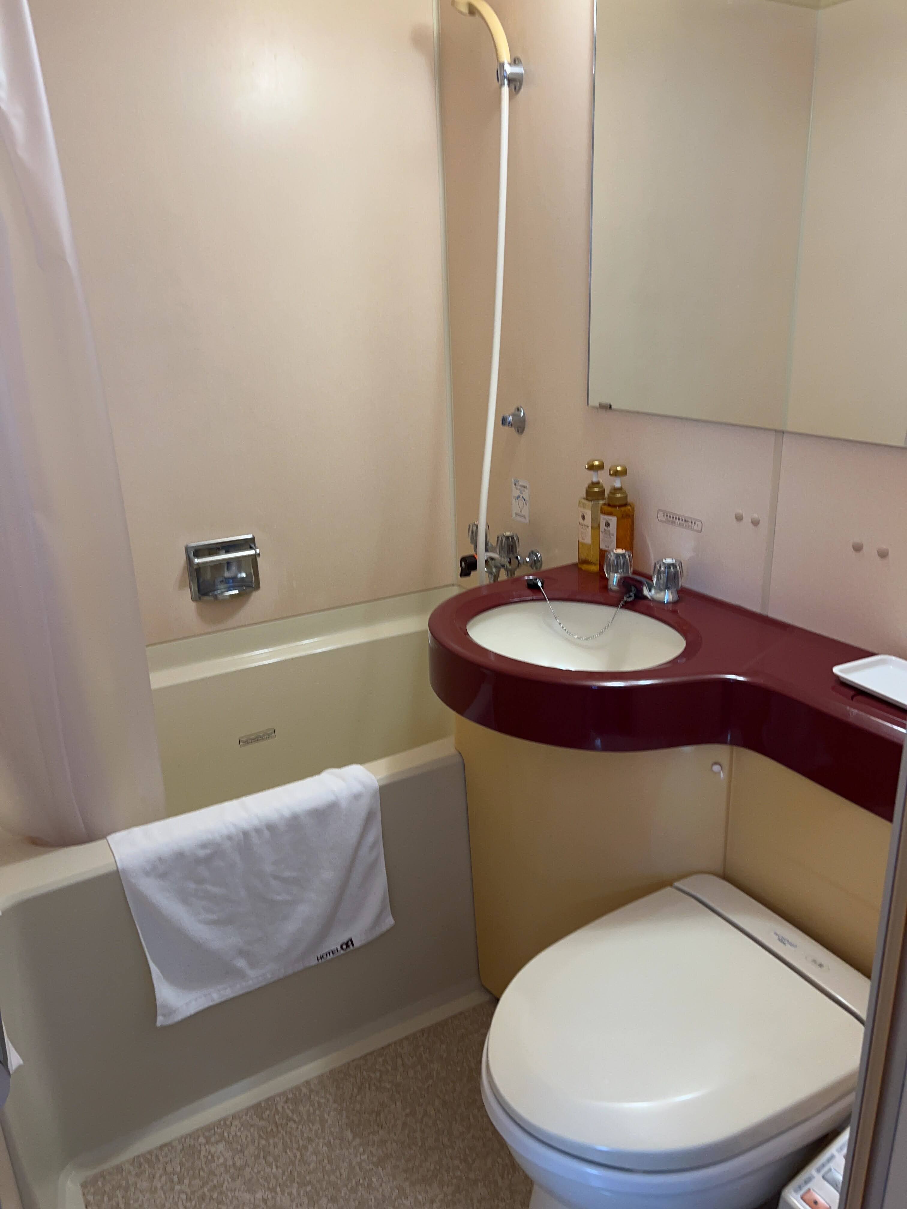 Hotel Alpha One Miyoshi-浴室