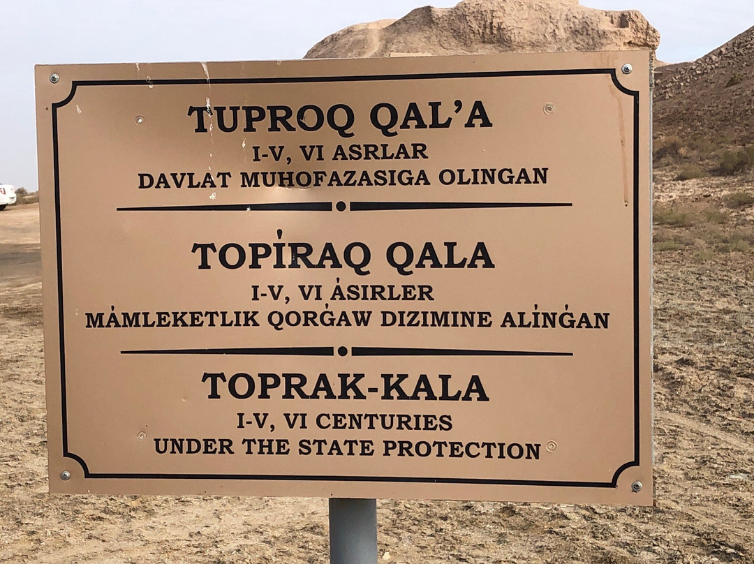 Fortress Toprak Kala-Bustan必去景点