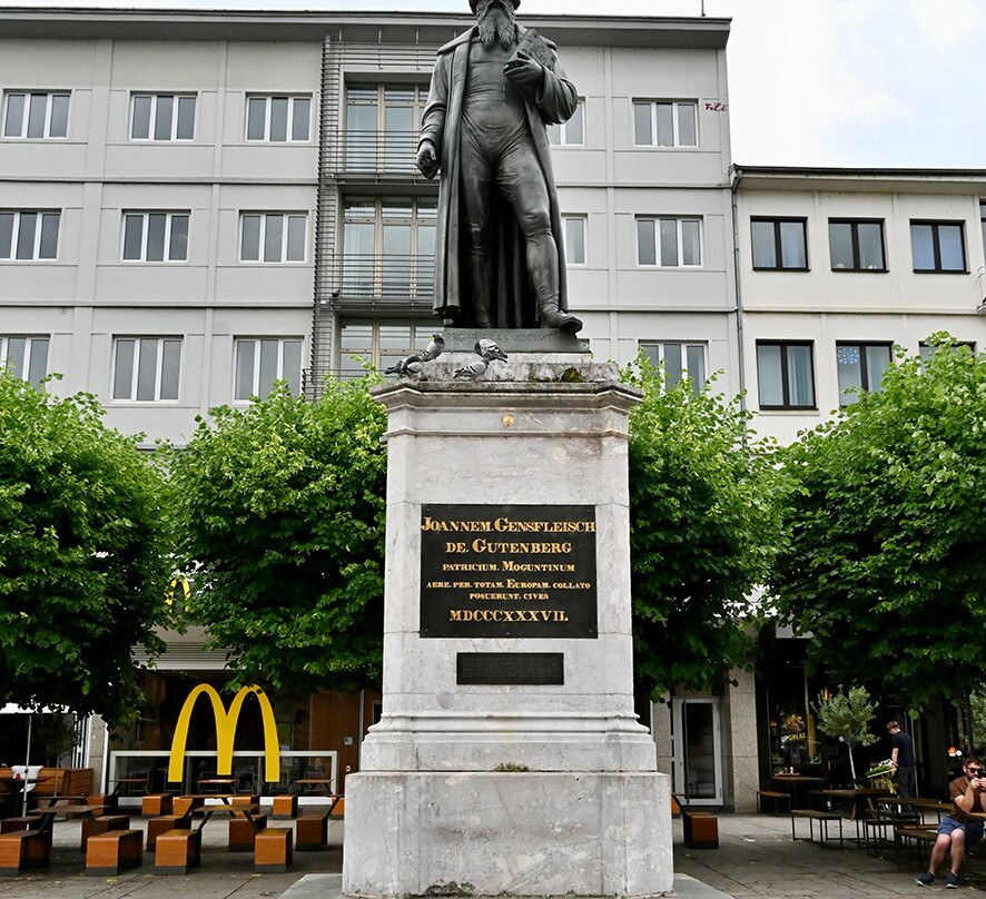 Gutenberg-Denkmal-美因茨必去景点