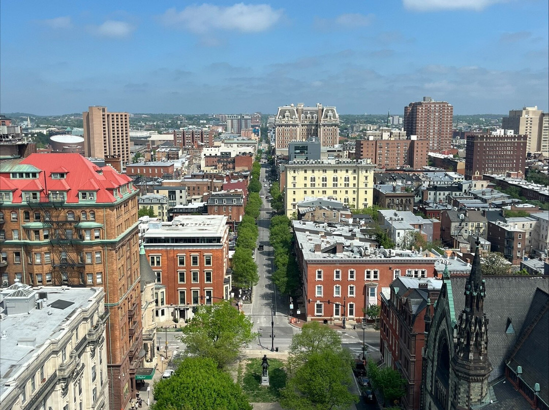 Washington Monument and Mount Vernon Place-巴尔的摩必去景点