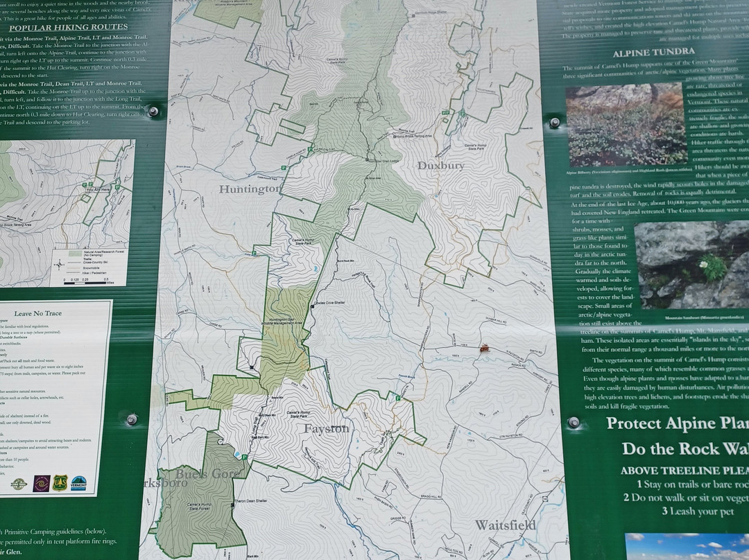 Camel's Hump State Park-沃特伯里必去景点