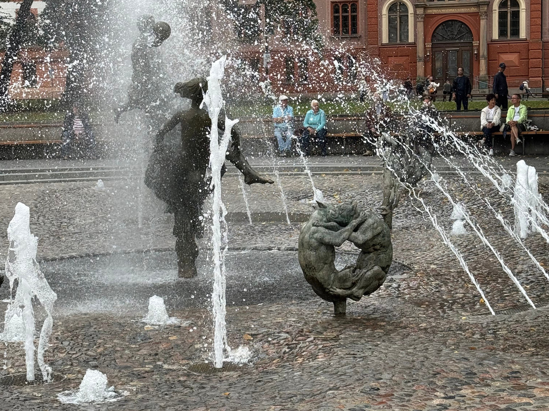 Brunnen der Lebensfreude-罗斯托克必去景点