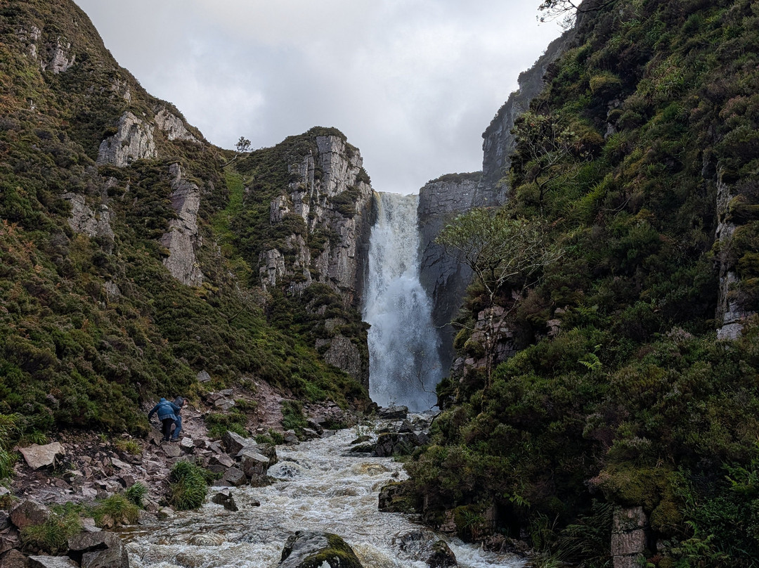Wailing Widow Falls, Loch Na Gainmhich