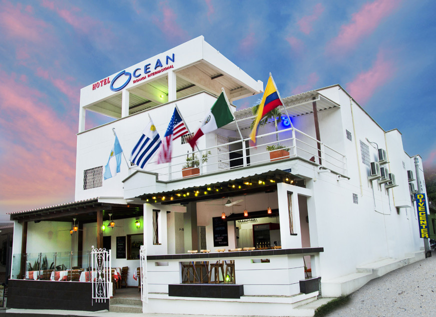 位于塔甘加酒店住宿-Hotel Ocean Taganga Internacional