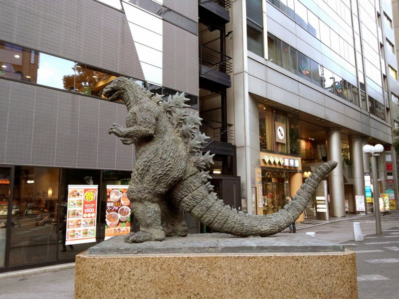 Godzilla Statue