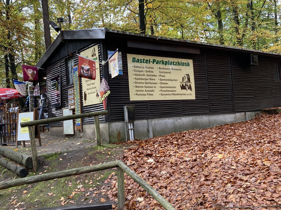 Bastei-Parkplatzkiosk