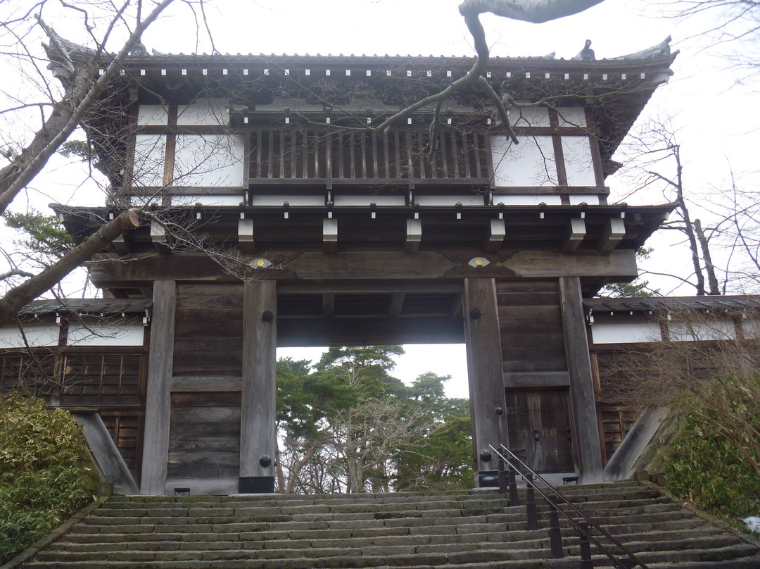 Kubota Castle Front Gate-秋田市必去景点